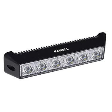 Imagem de Kawell Barra de luz de LED 18W Off Road LED Flood Work Light Bar para cabine barco SUV caminhão ATV pesca Deck Driving