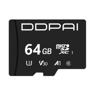 Imagem de Cartão de Memória 64GB 128GB DDPAI para Dash Cam Z40 N3 e Câmeras Auto