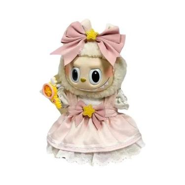 Imagem de Roupas De Boneca De Pelúcia Mini Labubu De 17 Cm, Pingente De Boneca D