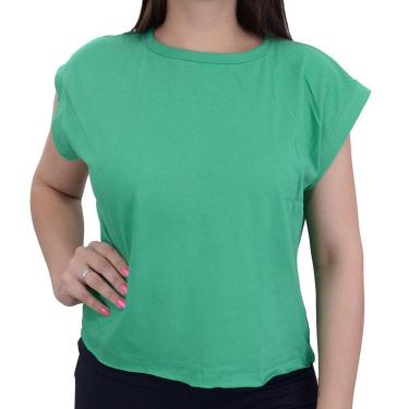 Imagem de Camiseta Feminina LZT Cropped Verde - 2373-Feminino