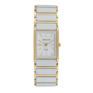 Imagem de Relógio Feminino Seculus Cerâmica 77230LPSVDQ1-Feminino
