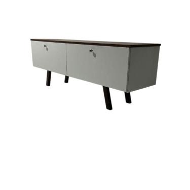 Imagem de Rack Em Mdf Com Duas Portas Jeri/pau Ferro