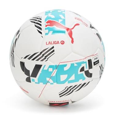 Imagem de PUMA Bola de futebol unissex Orbita LaLiga (Qualidade FIFA), branco-multicolorido AH25, 5