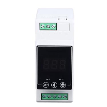 Imagem de Mingzhe Aquecimento do Controlador de Temperatura Resfriamento Termostato Digital 2 Relés Isoldas Cilíndricas 2 Metros AC100-240V para Laboratórios Aquicultura de Fabricação de Alimentos