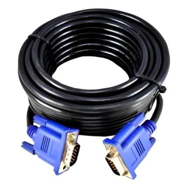 Imagem de Cabo Vga 10 Metros Com Filtro Para Monitor Pc Projetor - Não informado
