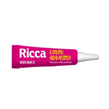 Imagem de Ricca Cola Para Cílios Postiços Branca 7g