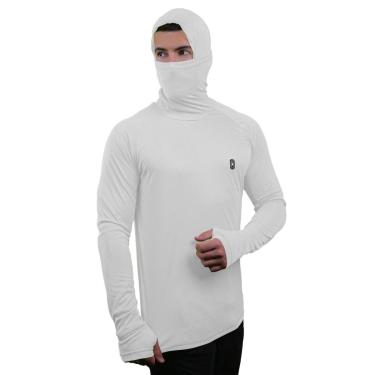 Imagem de Camiseta Skube Com Máscara e Capuz UV 50+ Manga Longa-Masculino