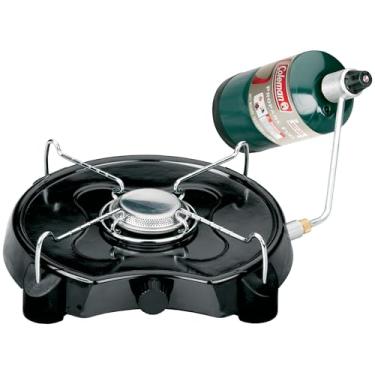 Imagem de Coleman PowerPack Propane Stove, Single Burner, Coleman Green - 2000020931, 4" H x 13.38" W x 12.5" L