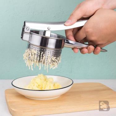 Imagem de Espremedor de Batata Inox Profissional Amassador Reforçado Para Batata