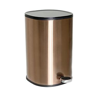 Imagem de Lixeira de Metal com Pedal Cobre 5L