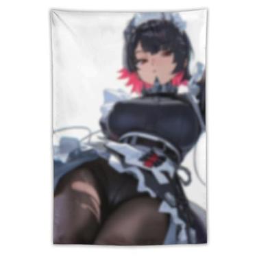 Imagem de LIEGBMEU Sexy Bikini Hot Anime Girl Tapeçaria 101.6 cm x 152.4 cm Interior Exterior Wall Quilt Art Decoração de Tapeçaria Caprichosa, AE19