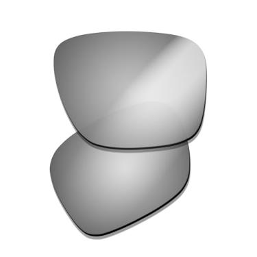 Imagem de Prizo ORL Lentes de reposição polarizadas antirreflexo para óculos de sol Oakley Holbrook XXL OO9487, Irídio preto, Medium