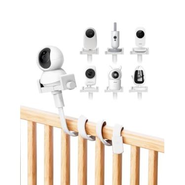 Imagem de Suporte universal compatível com monitor de bebê, suporte de câmera compatível com monitor de bebê, suporte de acessórios de bebê compatível com Vtech/mom aconchegante/Boifun/Babystar/Philips Video