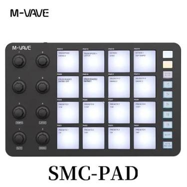 Imagem de Controlador MIDI Sem Fio Portátil M-VAVE SMC-PAD Teclado De Percussão 