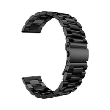 Imagem de Pulseira de Metal 20mm para Samsung Galaxy Watch 6/5/4 - Aço Inoxidáve