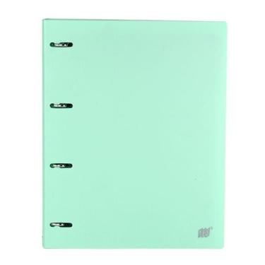Imagem de Fichário Argolado com Divisória A4 Tons Pastel  Yes - Individual, Verd