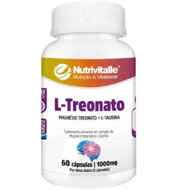 Imagem de L-treonato 500mg 60caps nutrivitalle