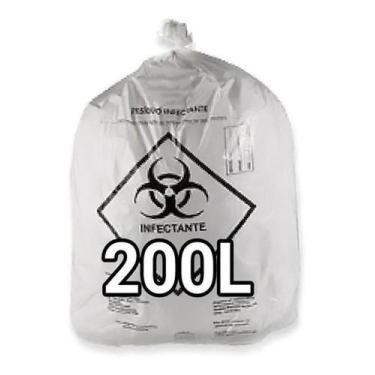 Imagem de Sacos De Lixo Infectante Hospitalar 200L 200 Un - Higipack