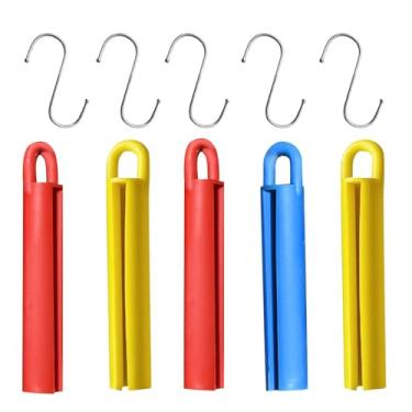 Imagem de RNXRZANK 5 Peças de Suporte para Taco de Sinuca, Alisador de Vara de Taco, Acessórios de Bilhar, Organizador de Armazenamento Profissional, Suporte para Pendur