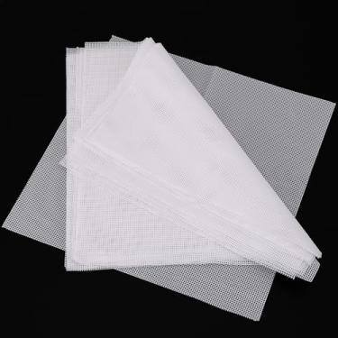 Imagem de 12 peças de folhas de desidratador de silicone 35,5 x 35,5 cm, compatível com Cosor/Excalibur/Magic Mill, folhas de secagem de malha para desidratador de alimentos antiaderente e liofilizador