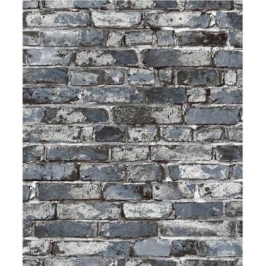 Imagem de Papel De Parede Vinilico Pedras Cinza/grafite - EDANTEX