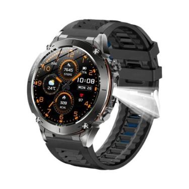 Imagem de Relógio Inteligente Militar Masculino À Prova d'Água 10ATM Com GPS, Bú