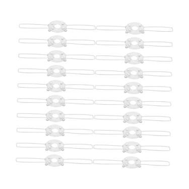 Imagem de Generic 20x Clipes de abajur de mola Adaptador de abajur 2 garfos Luminárias versáteis Grampo para lâmpadas pendentes Luminárias de chão de lanterna, 100mm