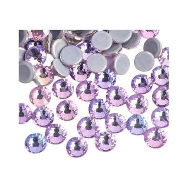 Imagem de Strass Termocolante DMC Cor Verde Vulcão Hot Fix Cristal Para Costura 