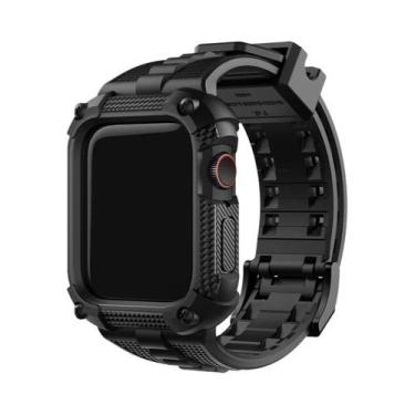 Imagem de Pulseira De Silicone Para Apple Watch 40/41/44/45/49mm, Capa Protetora