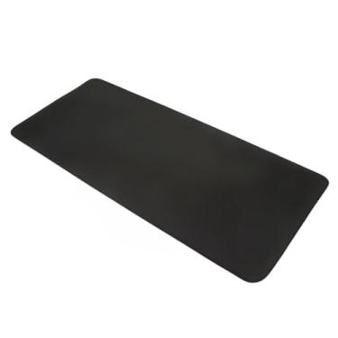 Imagem de MousePad Grande Rosa Desk Pad Couro Gamer Office(Preto,70x30)