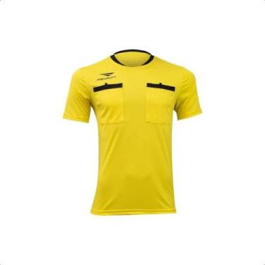 Imagem de Camisa Arbitro Penalty Manga Curta, Amarelo, P