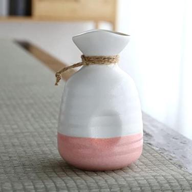 Imagem de Copo de chá estilo 50 ml Sakura em relevo à mão copos de saquê de cerâmica retrô copo mestre copos de coquetel doméstico