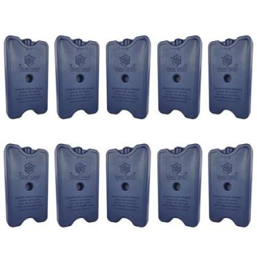 Imagem de Placas Gelo Rígido 400ml Gelotech Reutilizável Longa Duração Ideal Tra