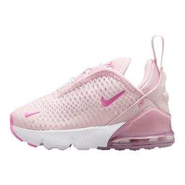 Imagem de Nike Tênis infantil Air Max 270, Espuma rosa/branco cúpula/violeta platinado, 9 Toddler