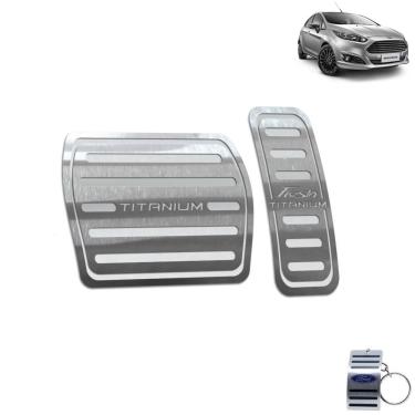 Imagem de Pedaleira Automático New Fiesta Titanium 2014 A 2019 Prata