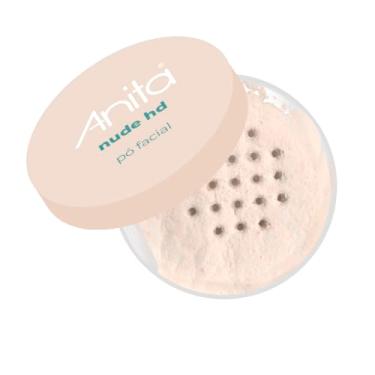 Imagem de Pó Facial Solto Vegano Anita HD Nude - Efeito Blur, Sela Maquiagem e Controla Oleosidade