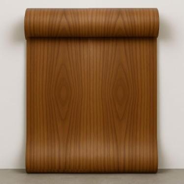 Imagem de Papel de Parede Autoadesivo Amadeirado, 5 Metros x 45cm, Premium, para Sala, Quarto e Móveis