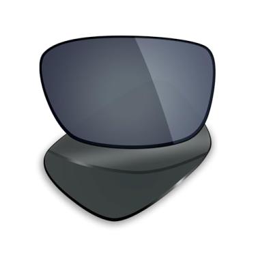 Imagem de Mryok Lentes de reposição polarizadas para óculos de sol Oakley Drop Point OO9367, HD Polarized, proteção UV, resistente a impactos e ajuste perfeito - Preto cromado