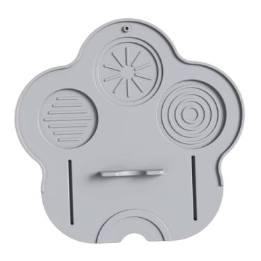 Imagem de Fenteer Tapete compactador de café expresso Tapete portátil para baristas Almofada compactadora de canto Acessório para balcão de cozinha Loja de dormitório, Cinza