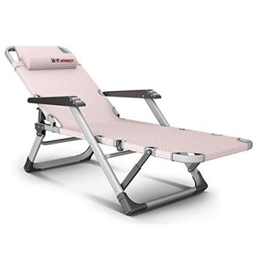 Imagem de UISLA Deck Patio Lounge s para meninas/mulheres, poltrona resistente com travesseiro, para deck, pátio, praia, quintal, esperançoso