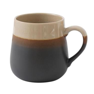 Imagem de URGDWEKJY Caneca de viagem estilo retrô xícara de gelo para casa caneca de café xícara de viagem xícara de chá xícara de chocolate quente xícara de café com leite xícara de café reutilizável (A)