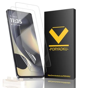 Imagem de HOMEMO [Pacote com 2 + 2] Protetor de tela para Motorola Edge 2024, protetor de lente de câmera, compatível com impressão digital, ultratransparente, antiarranhões, compatível com capas