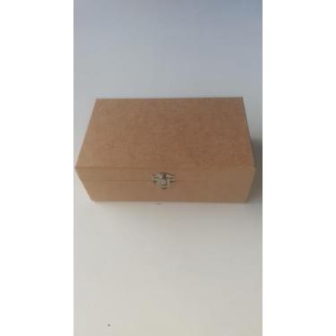Imagem de Caixa mdf com fecho 20x12x7 - Artdoce mdf