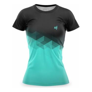 Imagem de Camiseta Feminina Blusa Academia Treino Fitness Proteção Uv - Efect, F