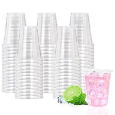 Imagem de Copos plásticos descartáveis BYSNOW 350mL 300 Count Clear