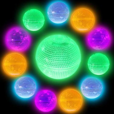 Imagem de Glow Ball VATOS Glow in The Dark 12 unidades para crianças e adultos