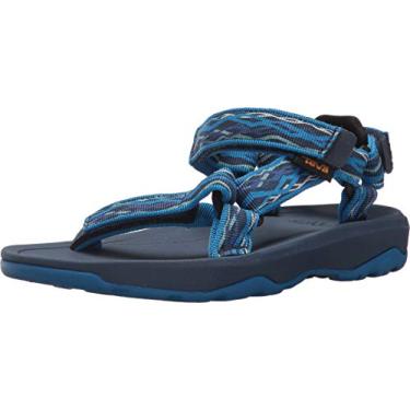 Imagem de TEVA Sandália masculina Hurricane Xlt2 com entressola de espuma vinílica acetinada e sola de borracha resistente à abrasão, Azul Delmar, 12 Little Kid