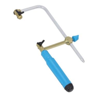 Imagem de Fafeicy Kit de Serra de Coping de 70 Mm Com Cortadores de 8 Peças, Serra Manual de Aço de Alto Carbono para Marcenaria, Metal e Plástico, Cabo Ergonômico Reduz a Fadiga das Mãos