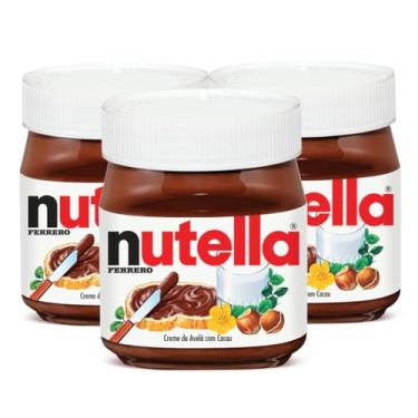 Imagem de Creme de Avelã Nutella, 3 Potes de 350g