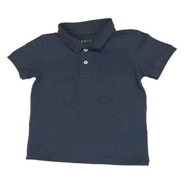 Imagem de POLO PIQUET MC B+, EM TECDO ALGODÃO COM POLIESTER MARINHO 10